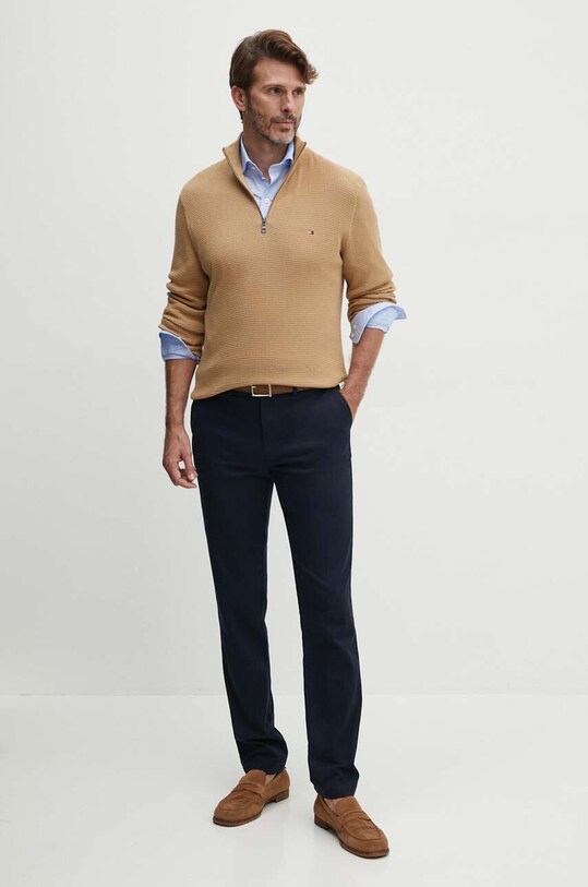Tommy Hilfiger pantaloni MW0MW28884 bleumarin AA00