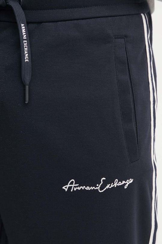 Armani Exchange spodnie dresowe 8NZPSG.Z9N1Z.NOS granatowy