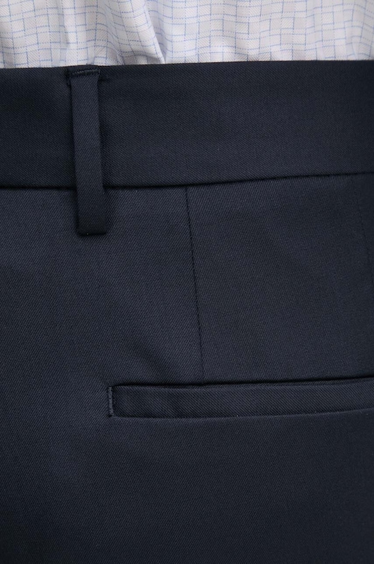 Vunene hlače BOSS mornarsko plava 50469174