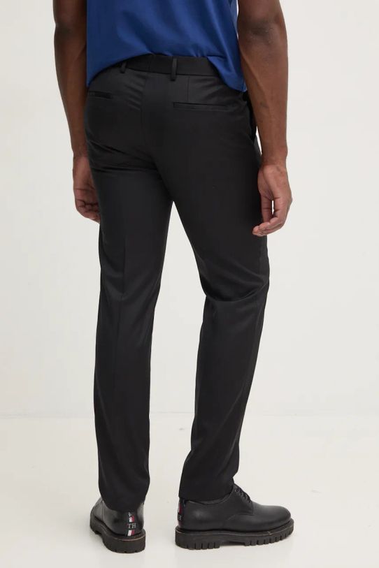 Îmbrăcăminte BOSS pantaloni de lana 50469174 negru