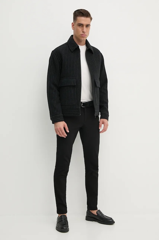 Kalhoty BOSS 50485788 černá AA00