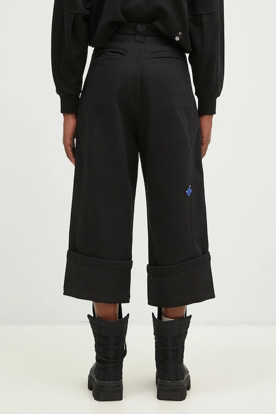 Odzież Ader Error spodnie bawełniane BN01FWBT0102BK czarny