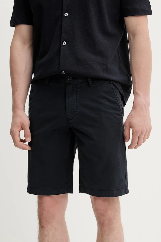 Marc O'Polo szorty tkanina granatowy M23038415000