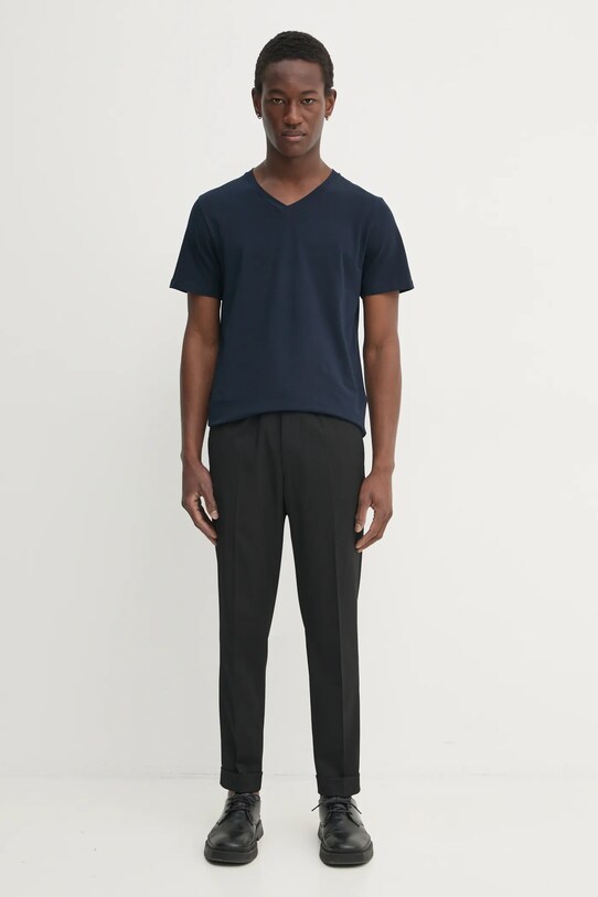 Filippa K pantaloni din lana 29110.FK negru AA00