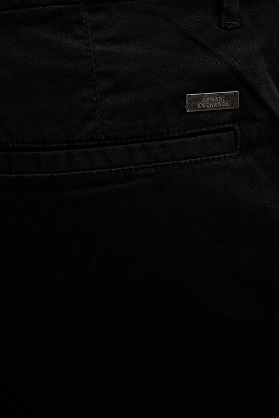 Armani Exchange spodnie czarny XM001569.AF18849.NOS