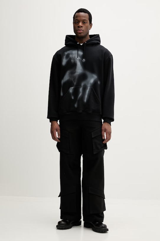 Heliot Emil spodnie bawełniane SS26PRE.M.10.160.BLK01. czarny AA00