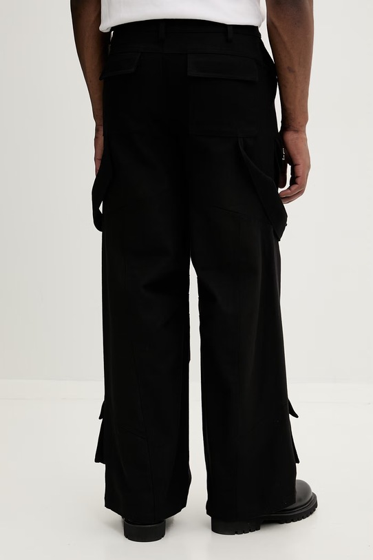 Odzież Heliot Emil spodnie bawełniane SS26PRE.M.10.160.BLK01. czarny