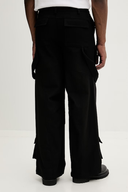 Odzież Heliot Emil spodnie bawełniane SS26PRE.M.10.160.BLK01. czarny