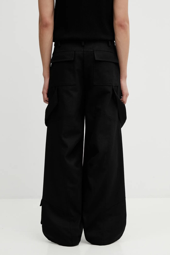 Ρούχα Βαμβακερό παντελόνι Heliot Emil SS26PRE.M.10.160.BLK01. μαύρο