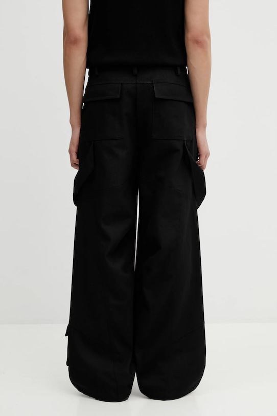 Odzież Heliot Emil spodnie bawełniane SS26PRE.M.10.160.BLK01. czarny