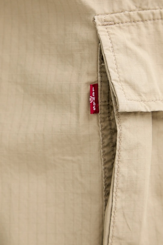 Levi's spodnie bawełniane XX CARGO STRAIGHT beżowy A7364.0035