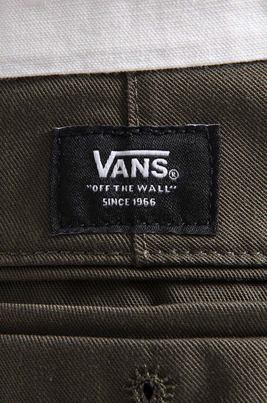 Vans pantaloni Authentic Chino VN0A5FJBKCZ verde