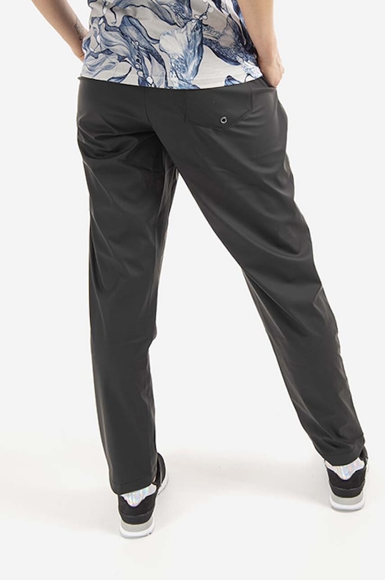 Nepromokavé kalhoty Rains Pants Slim černá 18580.BLACK