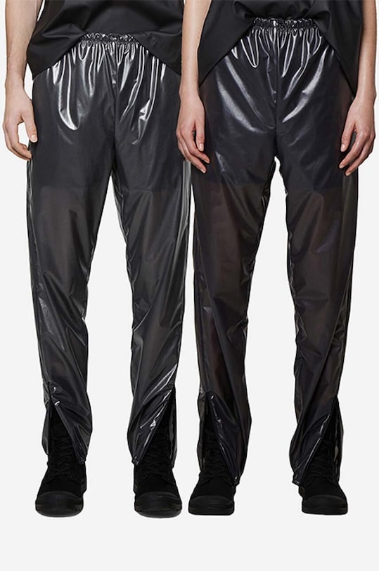Rains rain trousers Ultralight Pants Slim fabric black 18780.BLACK