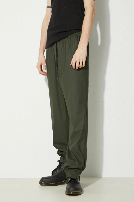 Непромокаемые брюки Rains 18560-GREEN Rain Pants Regular зелёный 18560.GREEN