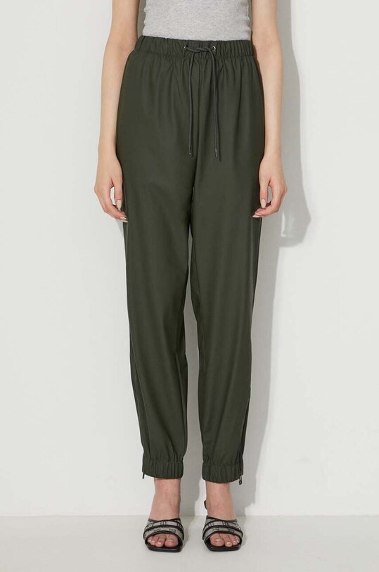 Rains spodnie dresowe Pants Regular 18560 tkanina zielony 18560.