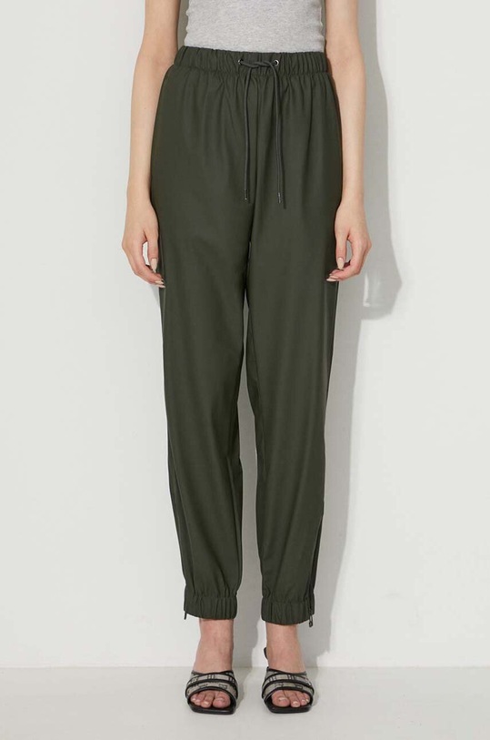 Tepláky Rains látka zelená 18560.