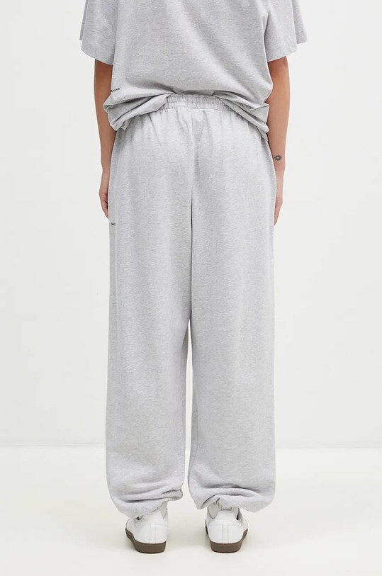 Abbigliamento Pangaia pantaloni della tuta di cotone 10000295 grigio