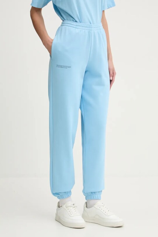 Abbigliamento Pangaia pantaloni della tuta di cotone 10000295 blu