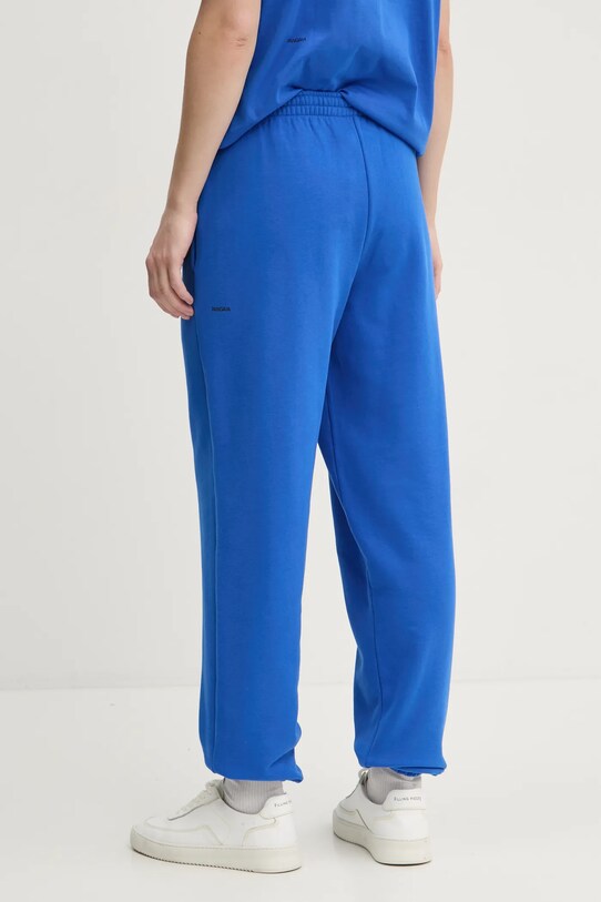 Pangaia pantaloni de trening din bumbac albastru 10000295