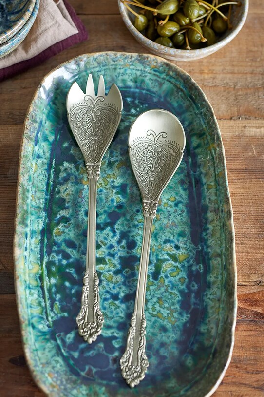 Solatne žlice Bloomingville Kalima 26 x 2,5 x 5,5 cm 82068417 siva AA00