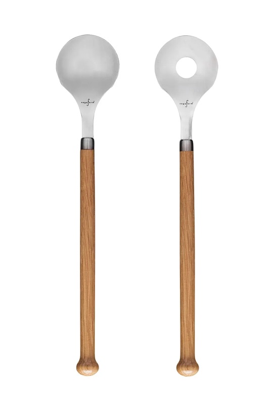 Sagaform łyżki sałatkowe Nature 2-pack multicolor 5017605