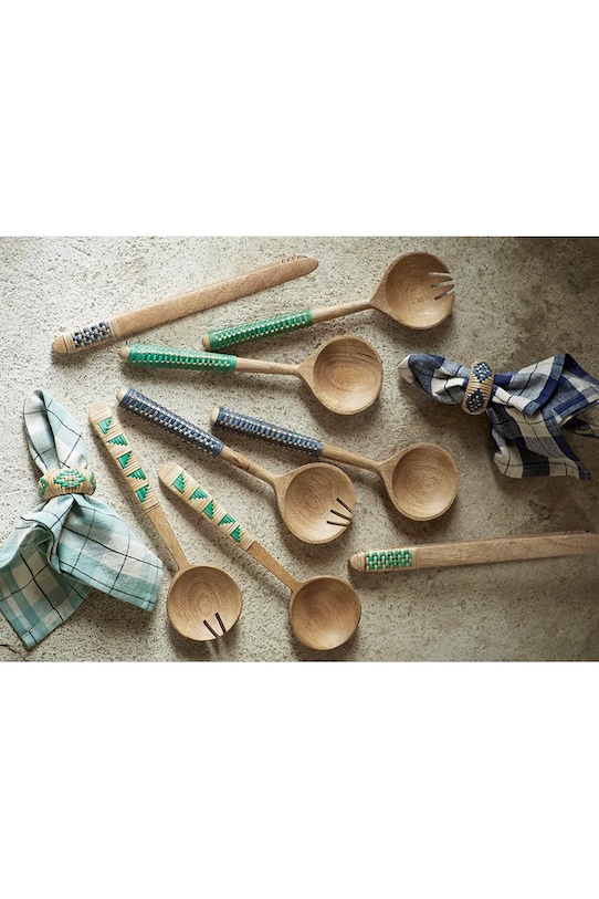 Madam Stoltz linguri de salata 2-pack MSD.24S.27 multicolor AA00