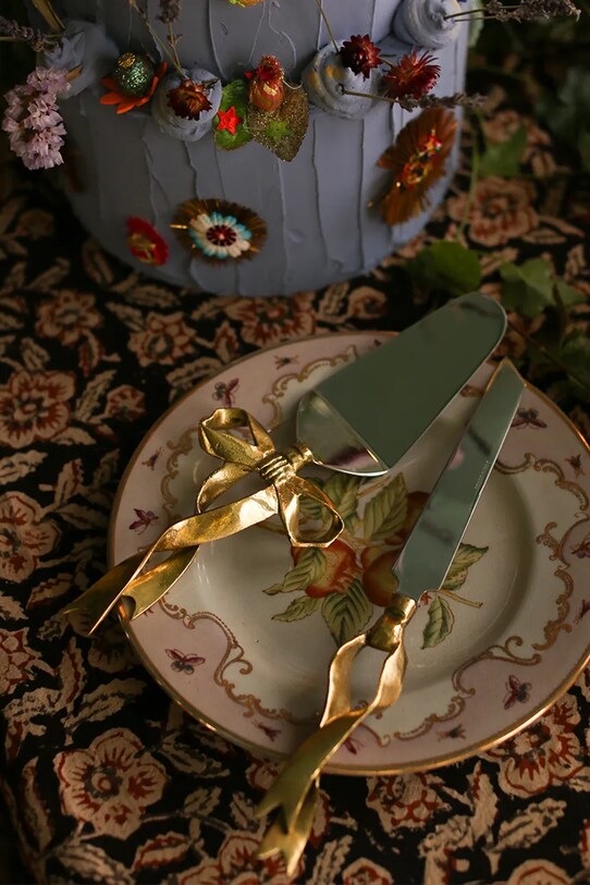 Лопатка та ніж для торта Doing Goods Riley Ribbon Cake Set 1.30.10.036.099.4 барвистий AA00