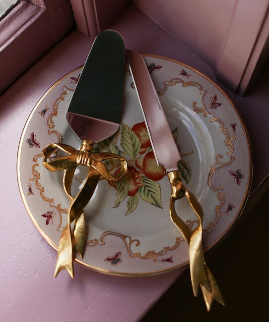 Σπάτουλα και κόφτης ζαχαροπλαστικής Doing Goods Riley Ribbon Cake Set πολύχρωμο 1.30.10.036.099.4