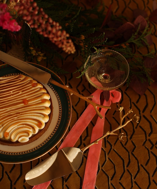 Σπάτουλα και κόφτης ζαχαροπλαστικής Doing Goods Ava Blossom Cake Set πολύχρωμο 1.30.40.009.921.4