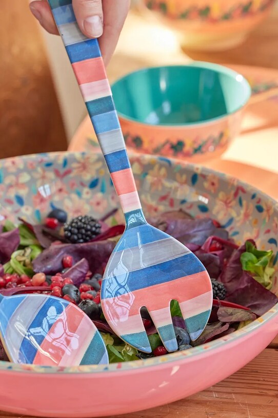 Kuchnia i bar Rice łyżki sałatkowe 29 cm MESAL.2ZNY multicolor