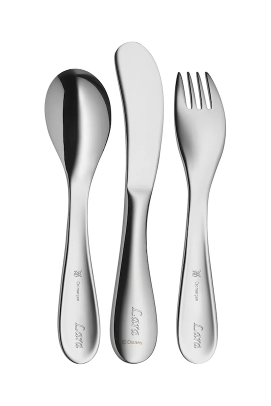 Komplet otroškega jedilnega pribora WMF Kubuś 3-pack 1283516040 pisana AA00