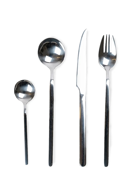 Sada príborov pre 4 osoby Byon Frank 16-pack sivá 5296900115