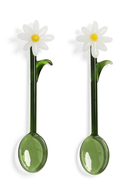 Чайна ложка &k amsterdam flora white 2-pack зелений 2174.12