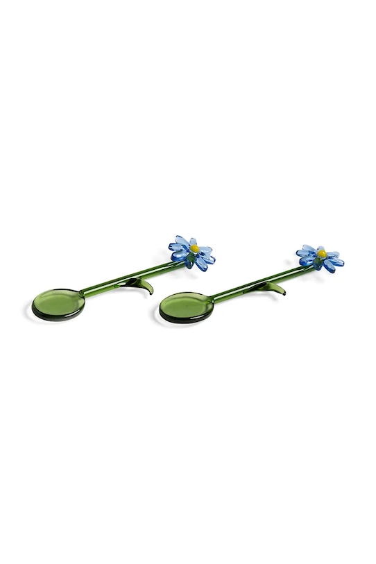 &k amsterdam set de linguri flora blue 2-pack 2174.14 verde AA00