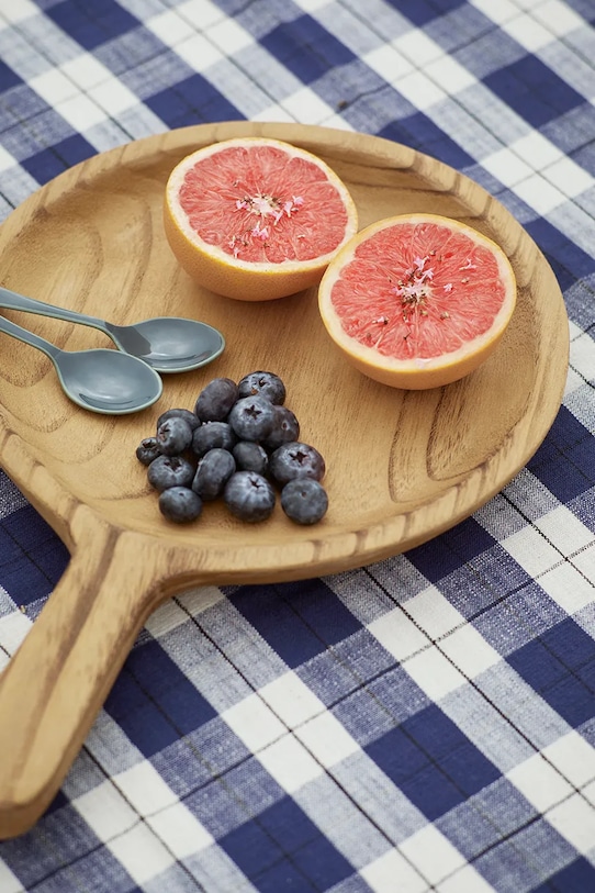 Madam Stoltz komplet sztućców Enamel Cutlery 4 4-pack 29089.C niebieski AA00