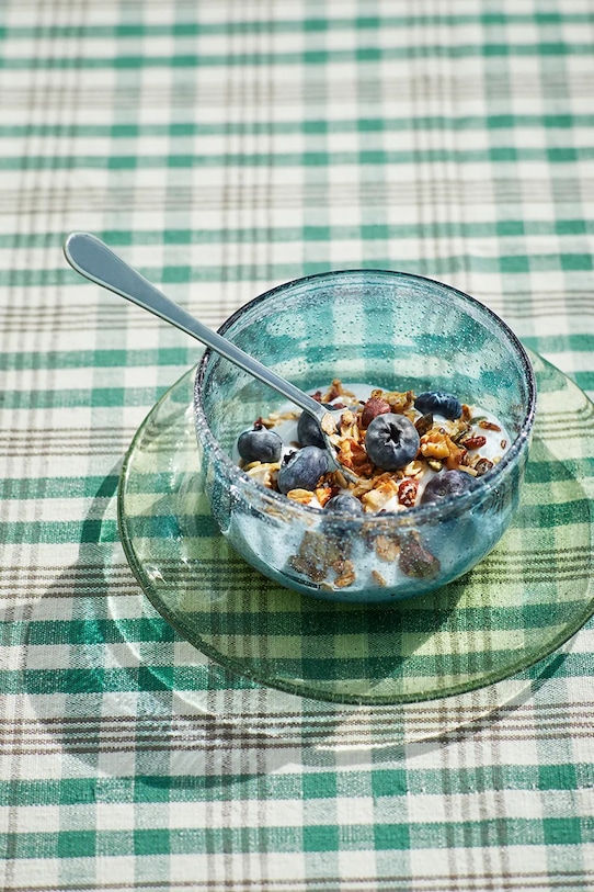 Kuchnia i bar Madam Stoltz komplet sztućców Enamel Cutlery 4 4-pack 29089.C niebieski