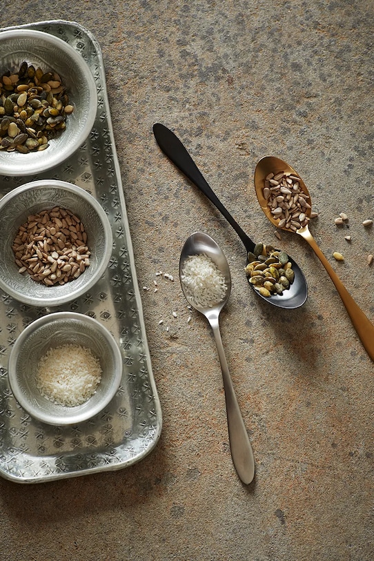 Kuchyň a bar Sada příborů Madam Stoltz 4-pack AC.1017BM černá