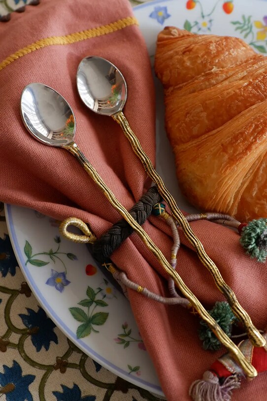 Doing Goods łyżka do latte Wavy Latte Spoon Set 2-pack 1.30.10.036.926.3 multicolor AA00
