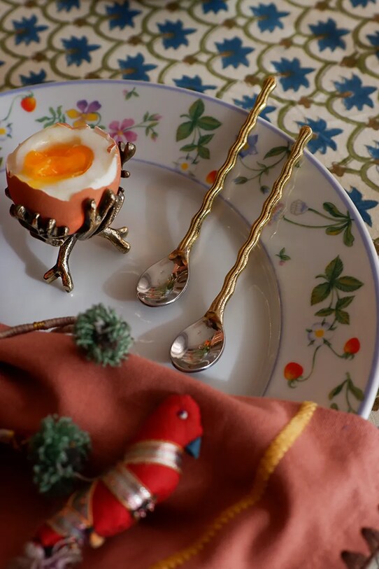 Kuchyňa a bar Sada lyžičiek Doing Goods Wavy Teaspoon Set 11,5 cm. 2-pak 1.30.10.037.926.3 viacfarebná