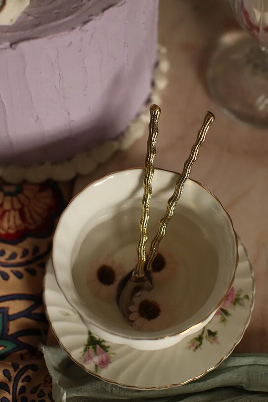 Sada lyžičiek Doing Goods Wavy Teaspoon Set 11,5 cm. 2-pak viacfarebná 1.30.10.037.926.3