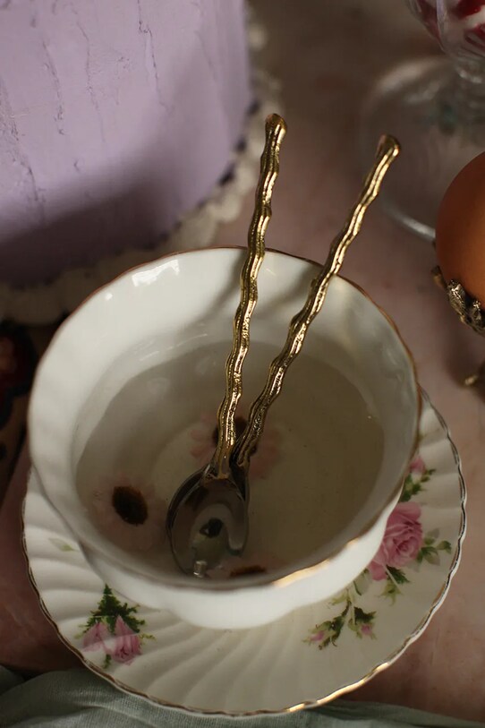 Sada lyžičiek Doing Goods Wavy Teaspoon Set 11,5 cm. 2-pak 1.30.10.037.926.3 viacfarebná