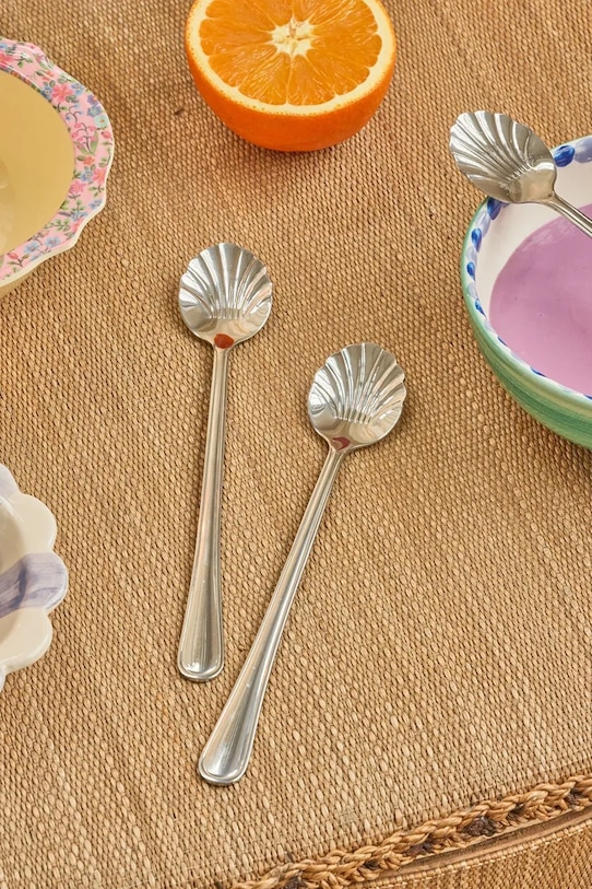 Σετ κουτάλια Rice 19 cm 4-pack SHSPO.4ZLSILV γκρί AA00