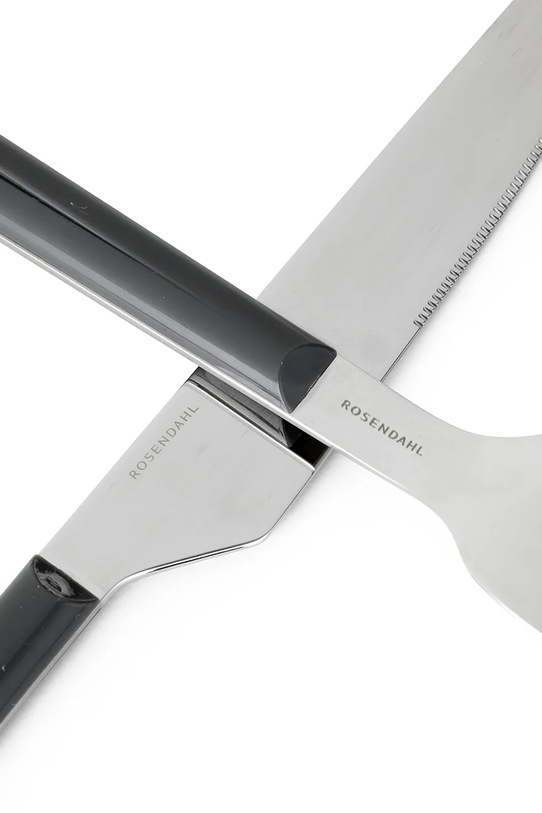 Kuchnia i bar Rosendahl komplet sztućców dla 4 os. Bistro Cutlery 16 cm 27590. szary