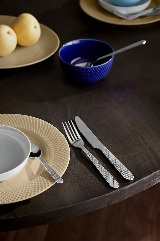 Σετ μαχαιροπήρουνων για 4 άτομα Lyngby Rhombe 16-pack γκρί 201500