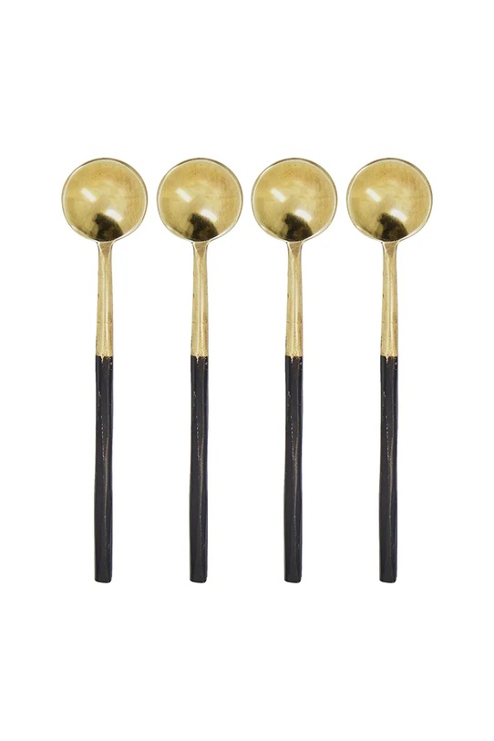 House Doctor zestaw łyżeczek HDSpoon 11,5 cm 4-pack żółty 900000228