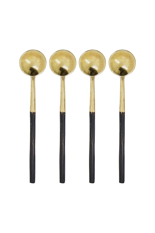 House Doctor zestaw łyżeczek HDSpoon 11,5 cm 4-pack żółty 900000228