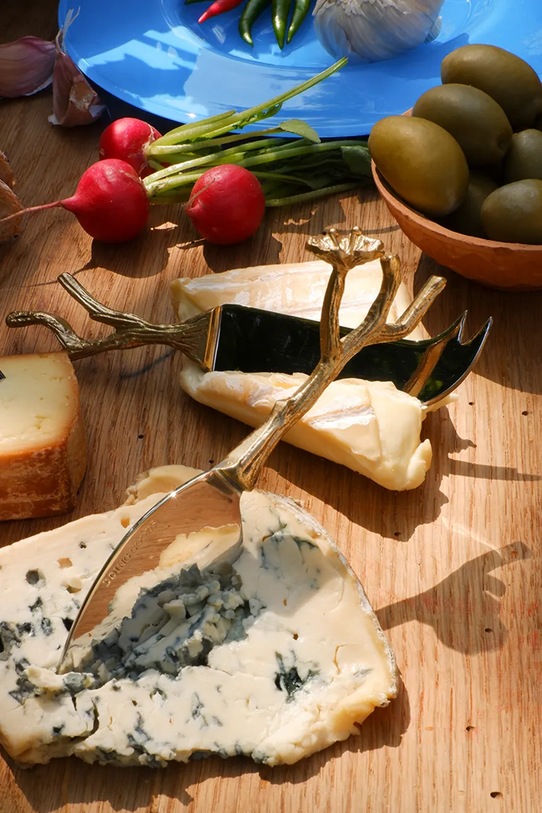 Doing Goods zestaw sztućców do sera Ava Blossom Cheese Set 17 x 17 x 4 cm 1.30.40.010.921.4