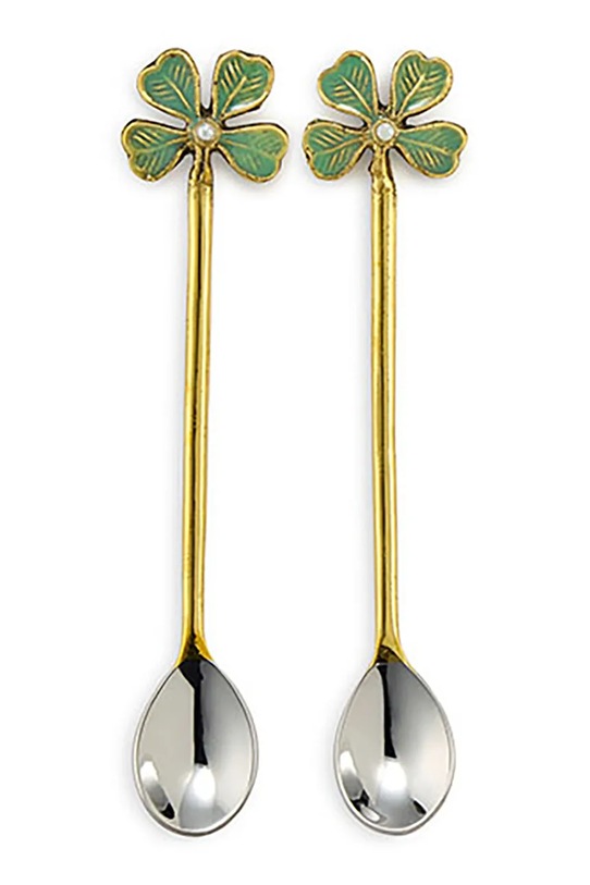 Doing Goods łyżeczka do herbaty Lucky Clover 12,5 x 2,5 0,5 cm  2-pack multicolor 1.30.10.038.923.2