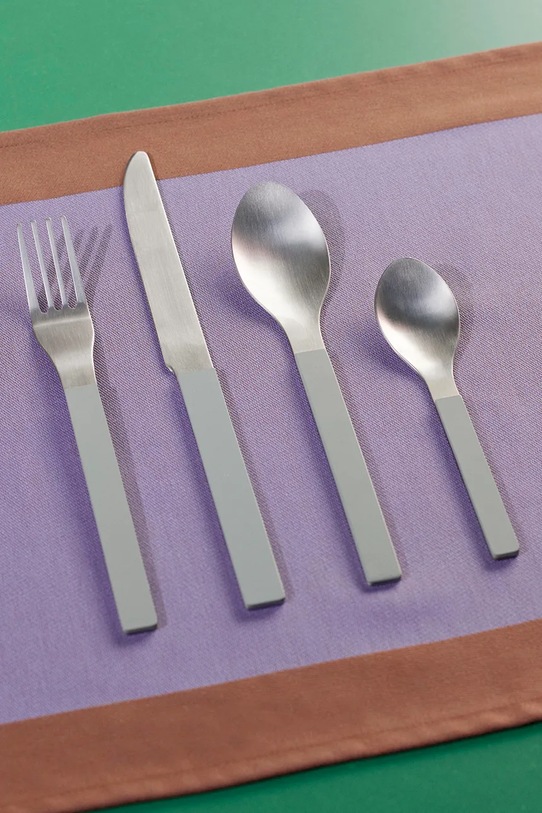 HAY komplet sztućców MVS 4 x 23,5 cm 4 elementy AD872.A908.AB80 zielony AA00